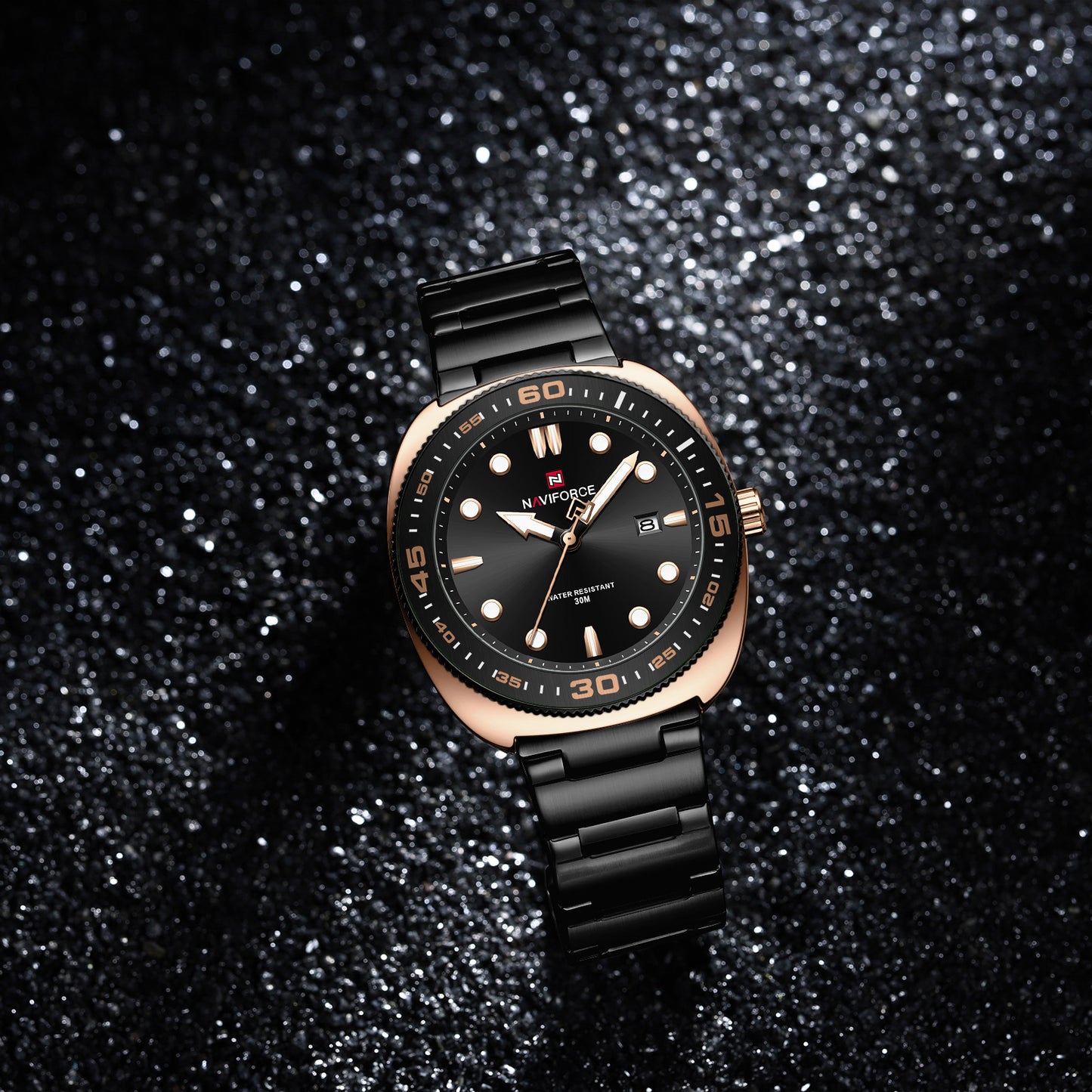 Reloj Naviforce Hombre Negro NF9250-NEOR