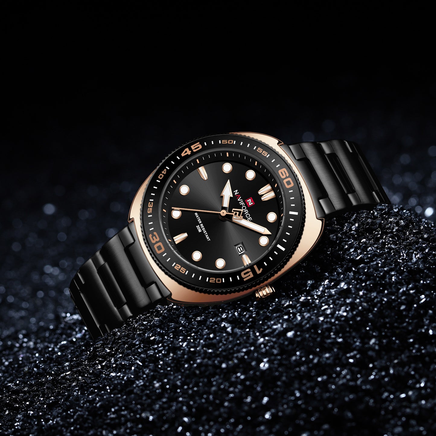 Reloj Naviforce Hombre Negro NF9250-NEOR