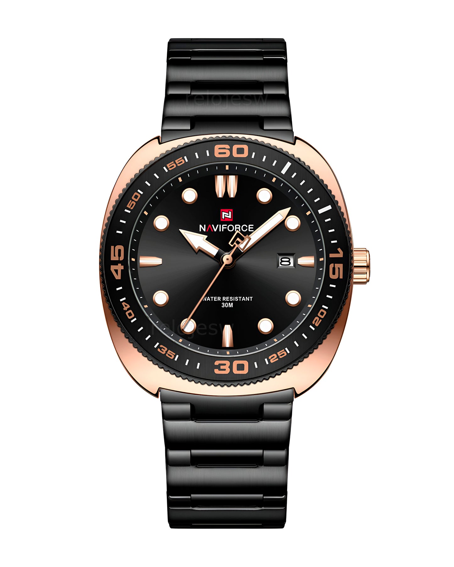 Reloj Naviforce Hombre Negro NF9250-NEOR
