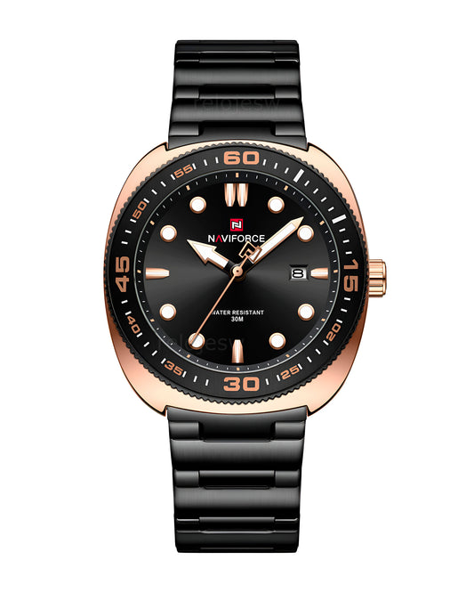Reloj Naviforce Hombre Negro NF9250-NEOR