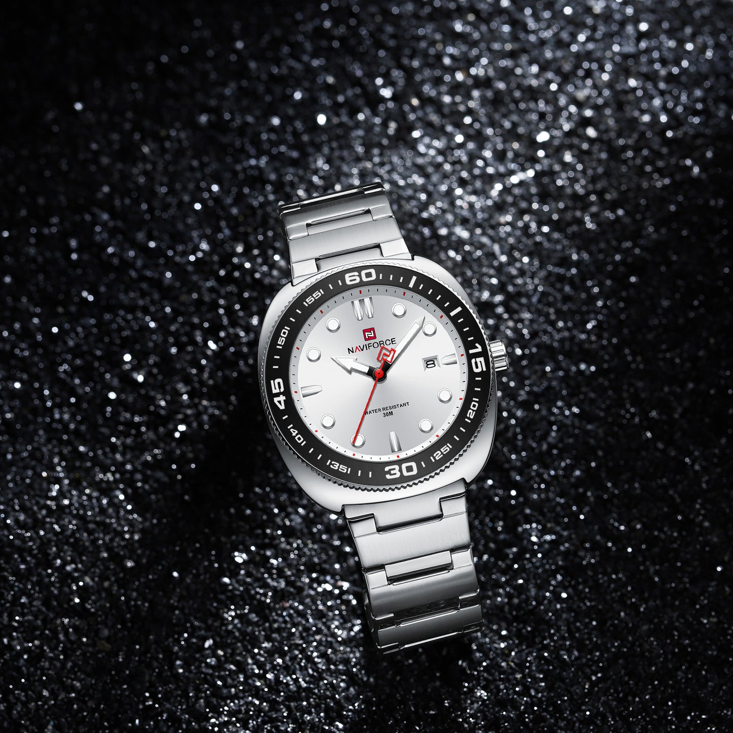 Reloj Naviforce Hombre Plateado NF9250-PLPL