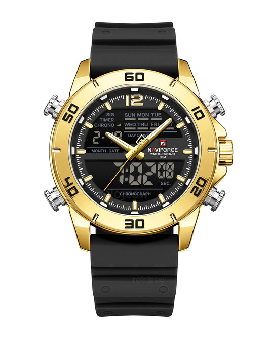 Reloj Naviforce Hombre Negro NF9253-NEDO