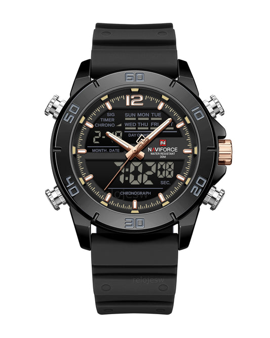 Reloj Naviforce Hombre Negro NF9253-NENEOR