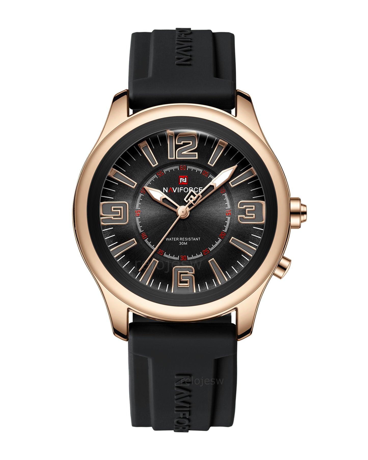 Reloj Naviforce Hombre Negro NF9256G-NEOR