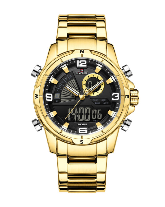 Reloj Naviforce Hombre Dorado NF9257-DODO