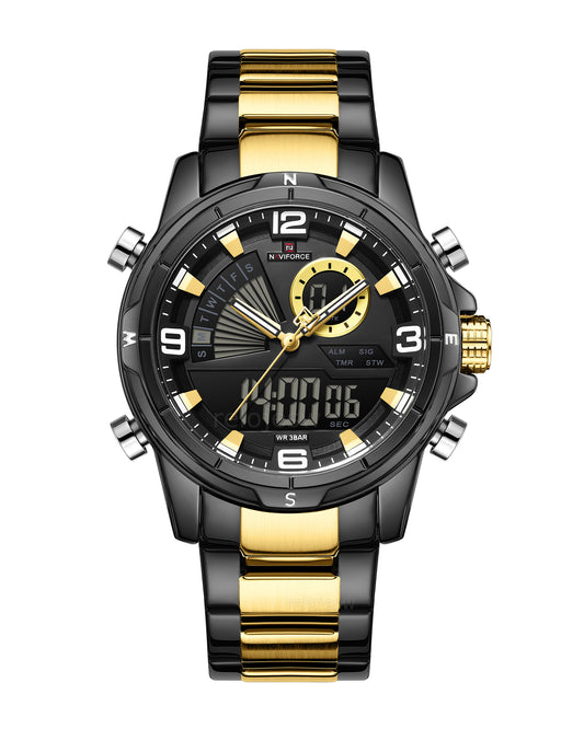 Reloj Naviforce Hombre Negro NF9257-NEDO