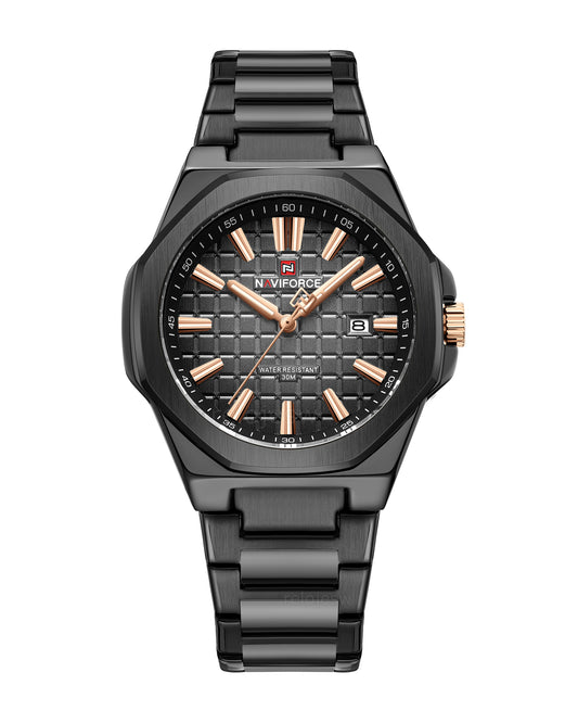 Reloj Naviforce Hombre Negro NF9258-NEOR