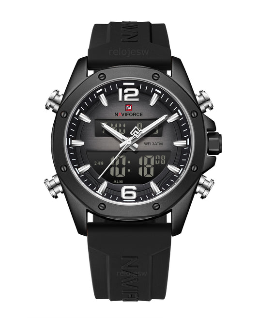 Reloj Naviforce Hombre Negro NF9264-NENEBL
