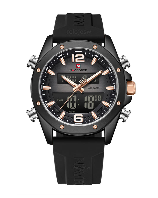 Reloj Naviforce Hombre Negro NF9264-NENEOR