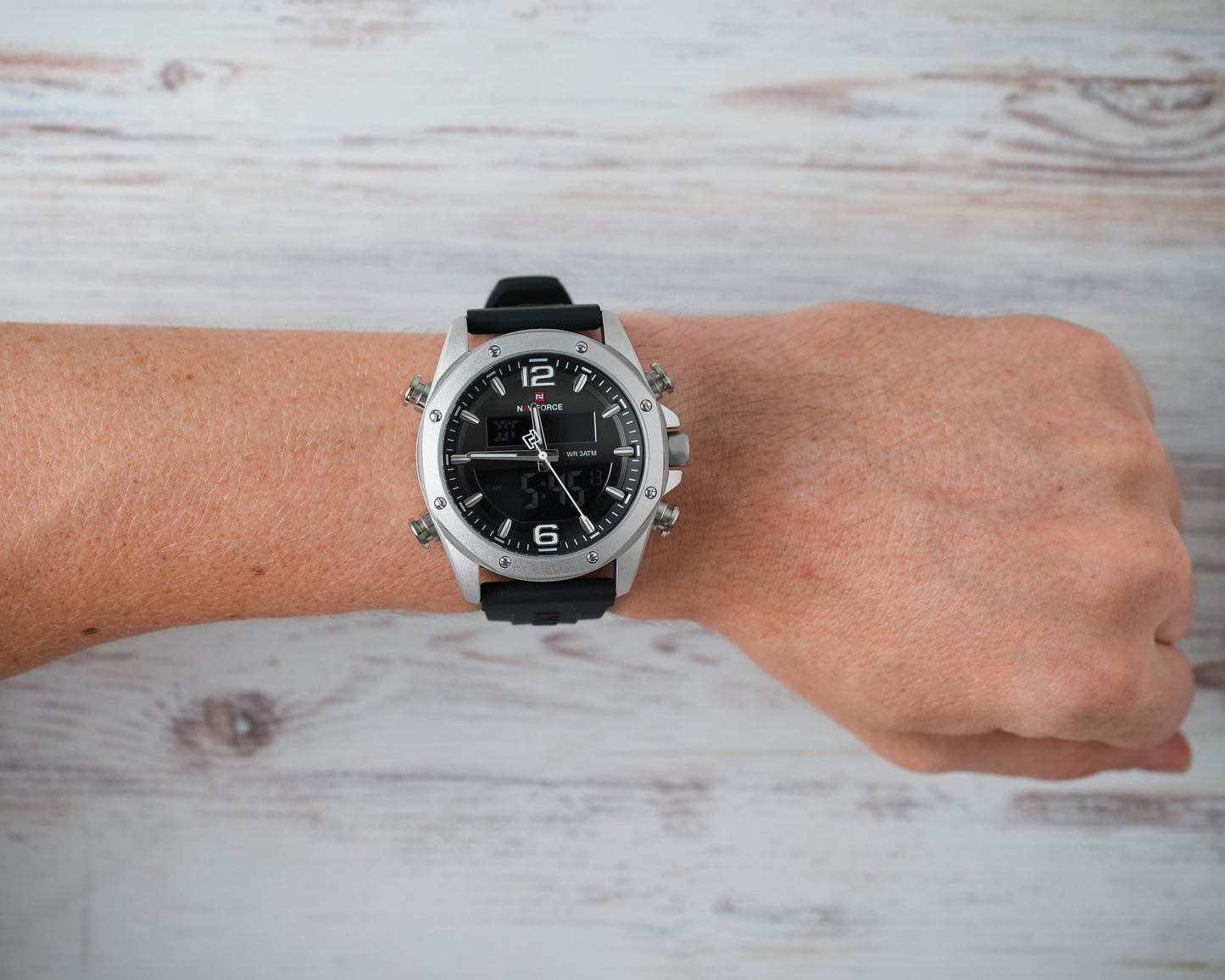 Reloj Naviforce Hombre Original Negro NF9264-NEPL