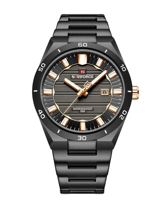 Reloj Naviforce Hombre Negro NF9268-NEOR