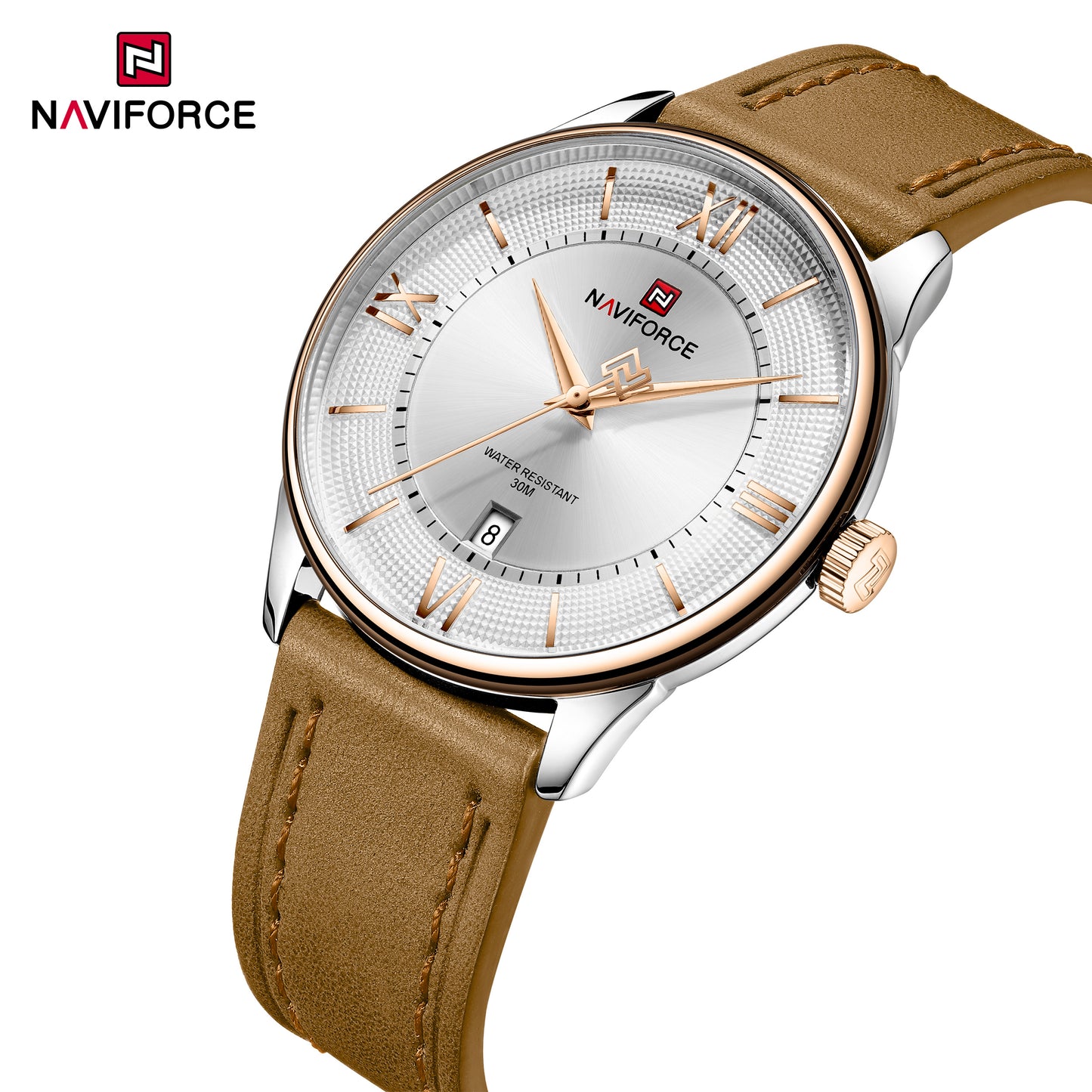 Reloj Naviforce Hombre Café NF9272L-CFPL
