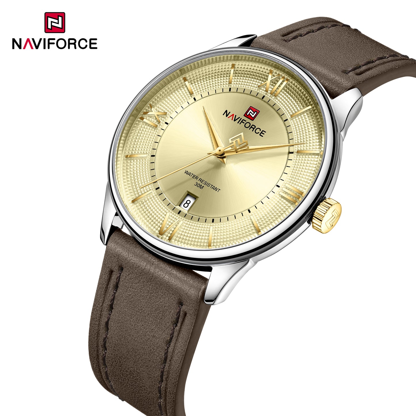 Reloj Naviforce Hombre Original Marrón NF9272L-MAPLCH