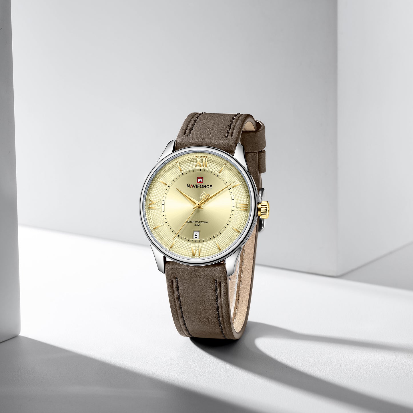 Reloj Naviforce Hombre Original Marrón NF9272L-MAPLCH