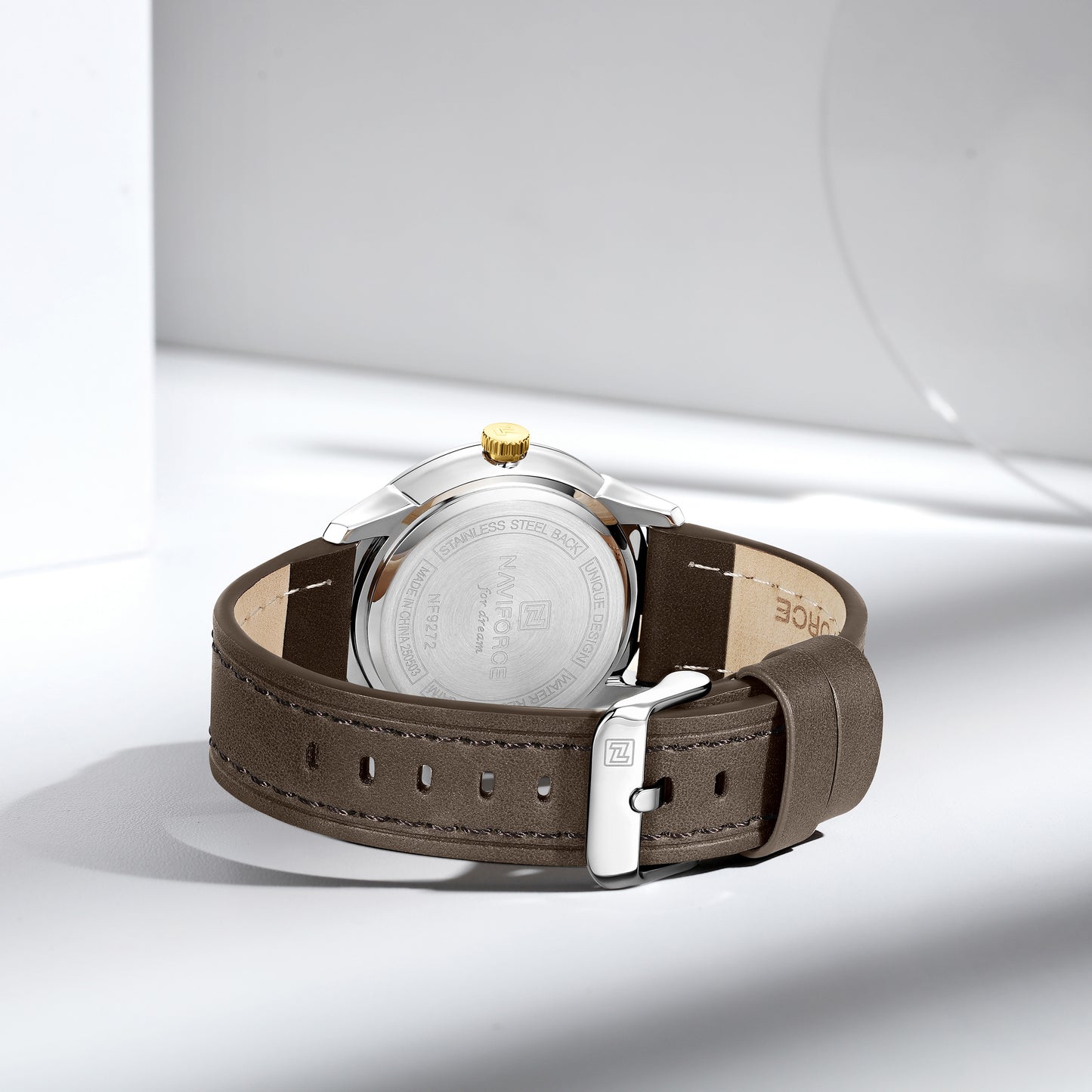 Reloj Naviforce Hombre Original Marrón NF9272L-MAPLCH