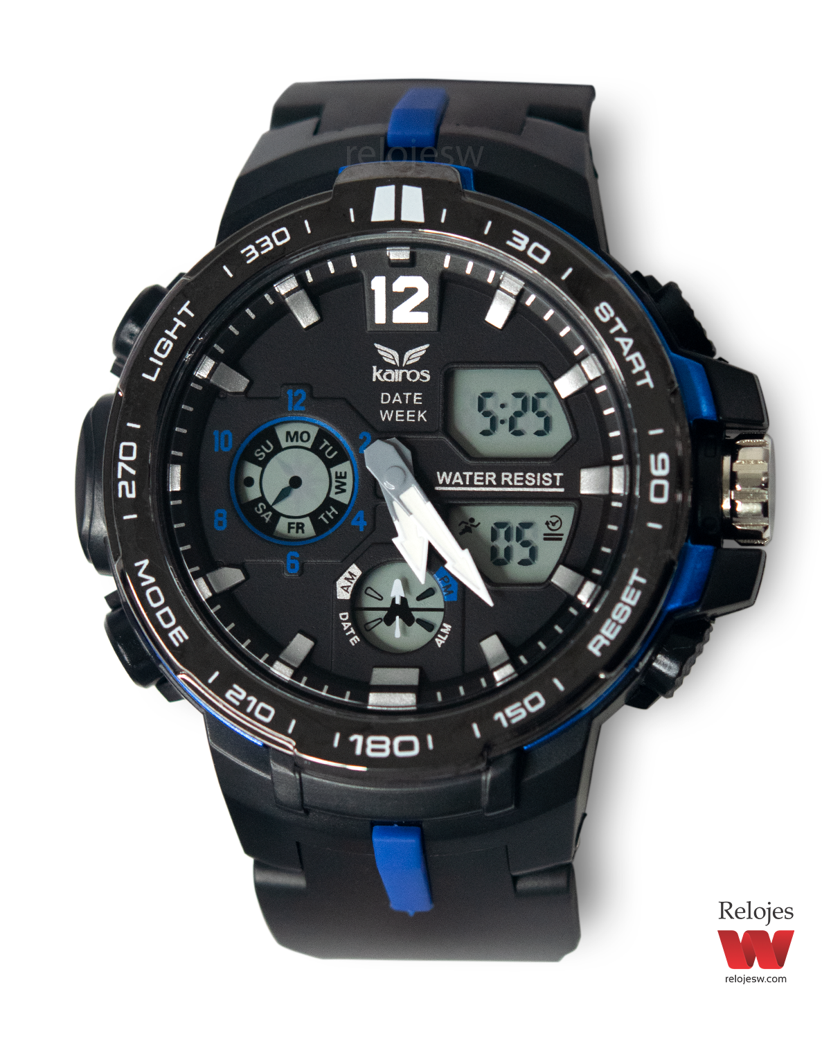 Reloj Kairos Hombre OE3360-2 Negro Azul