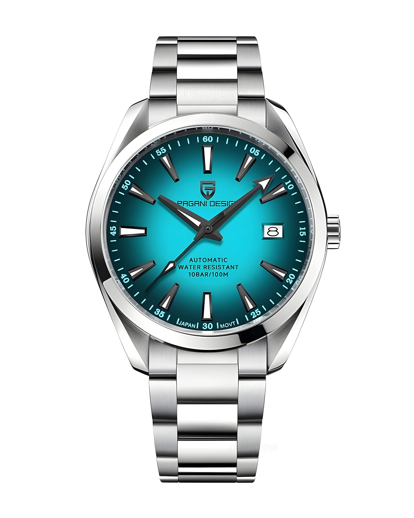 Reloj Pagani Design Hombre Plateado PD1688-PLAG