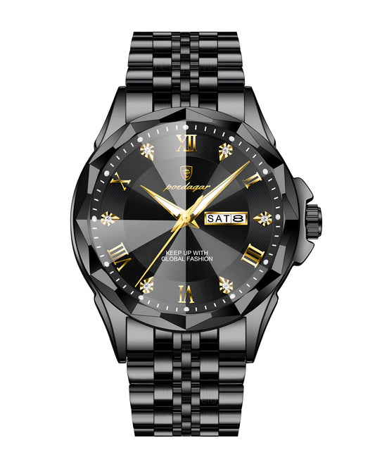 Reloj Poedagar Hombre Negro PG-698-NENE