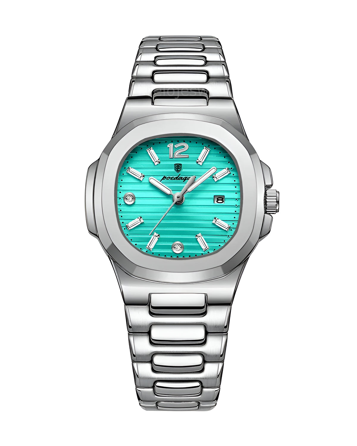 Reloj Poedagar Mujer Plateado PG-708-PLTU