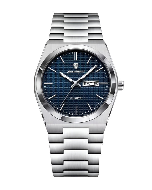 Reloj Poedagar Hombre Original Dorado PG-821-PLAZ