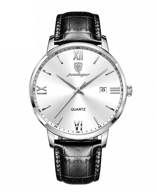 Reloj Poedagar Hombre Original Negro PG-836-NEPLPL