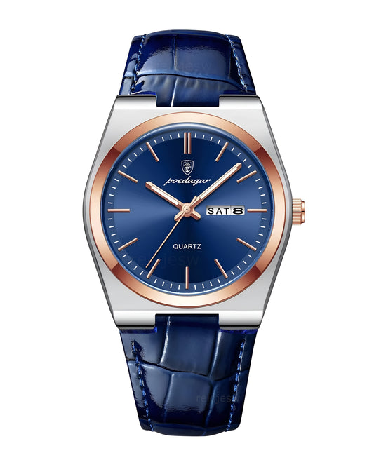 Reloj Poedagar Hombre Azul PG-930-AZPL