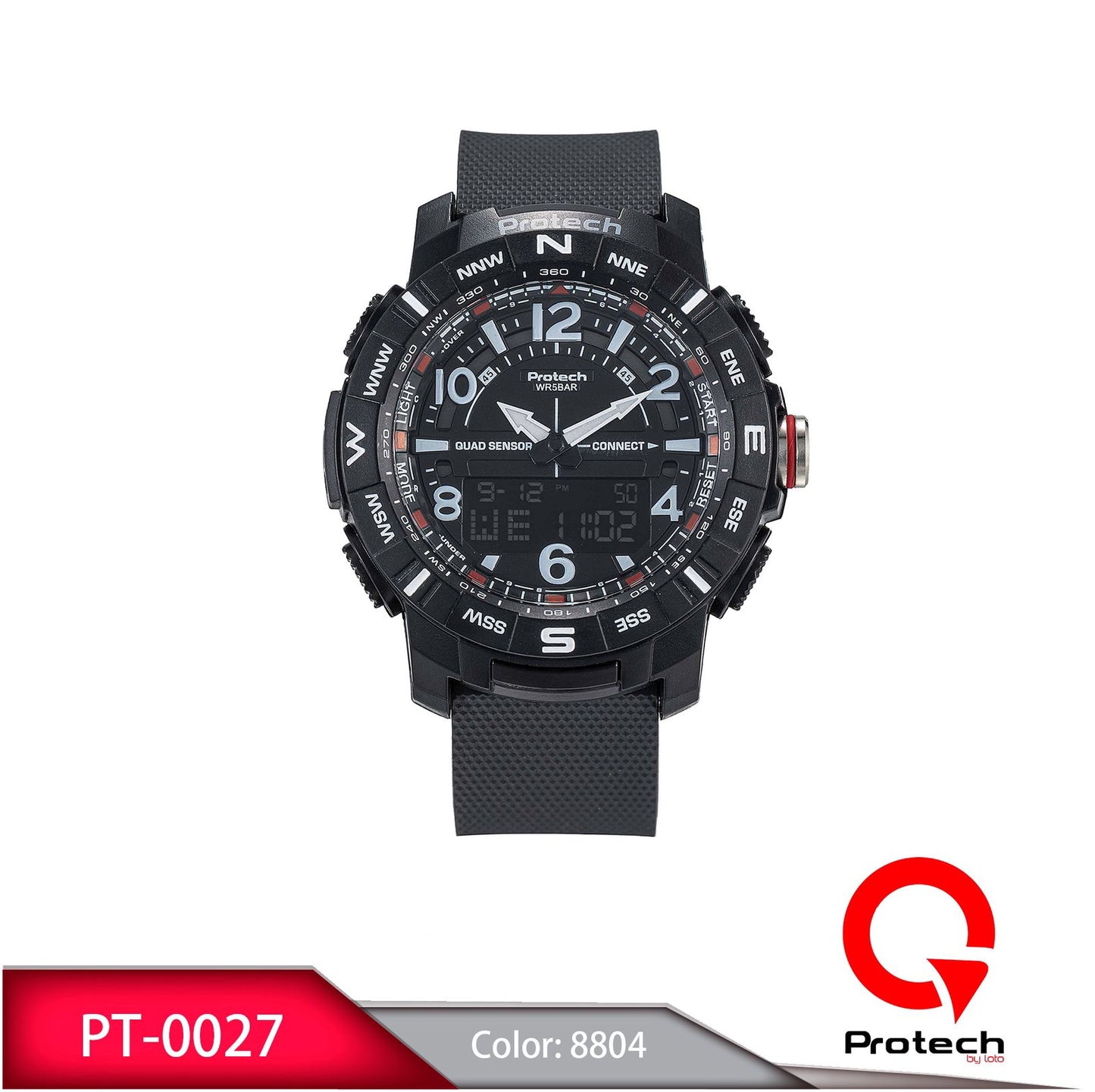 Reloj Loto Hombre Negro PT-0027-NENE