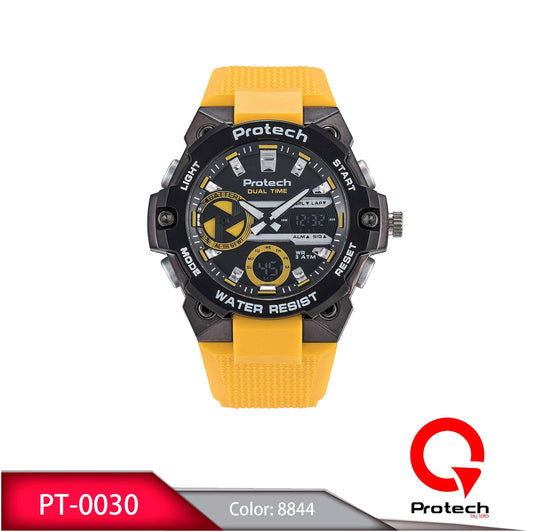 Reloj Loto Hombre Amarillo Negro PT-0030-AMNE