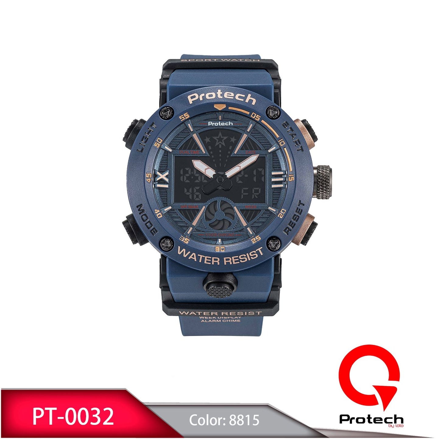 Reloj Loto Hombre Azul PT-0032-AZAZ