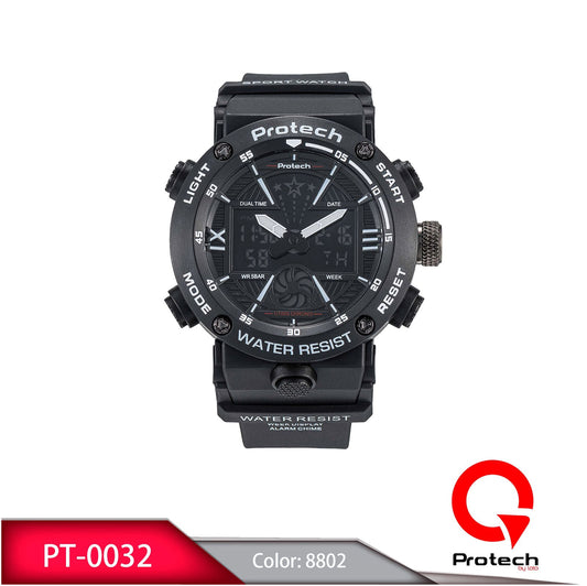 Reloj Loto Hombre Negro PT-0032-NENE