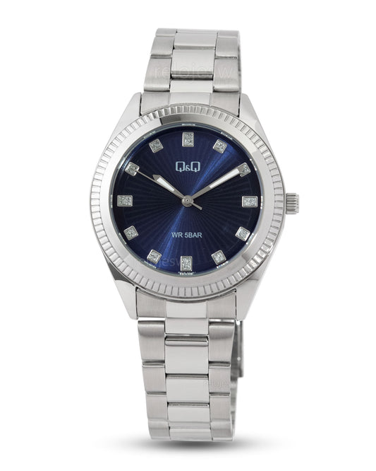 Reloj Q&Q Mujer Plateado Q01C001Y