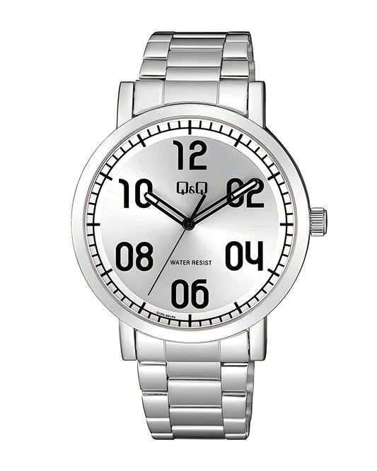 Reloj Q&Q Hombre Original Plateado Q10A001Y