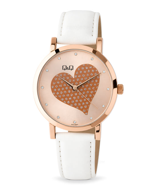Reloj Q&Q Mujer Original Blanco Q10A509Y