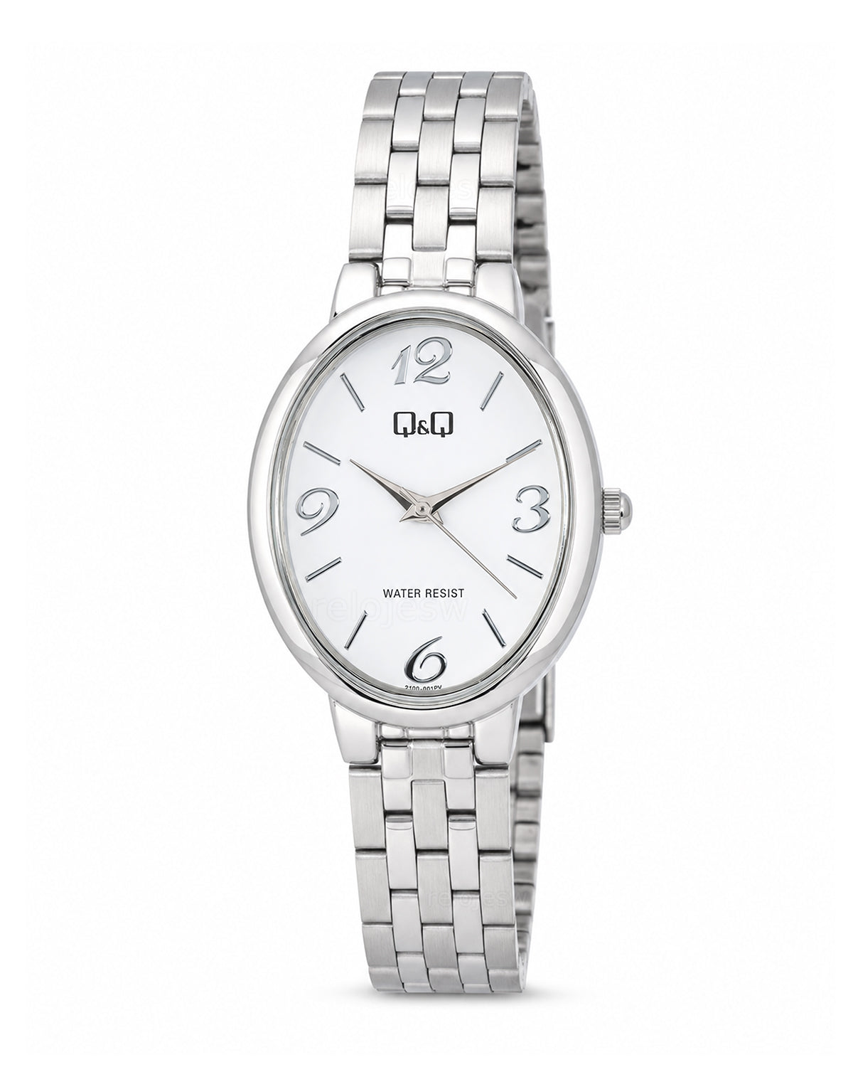 Reloj Q&Q Original Mujer Plateado Q10C001Y