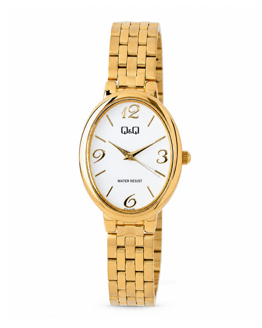 Reloj Q&Q Original Mujer Dorado Q10C004Y
