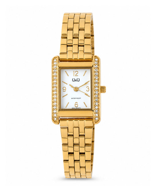 Reloj Q&Q Original Mujer Dorado Q24C002Y