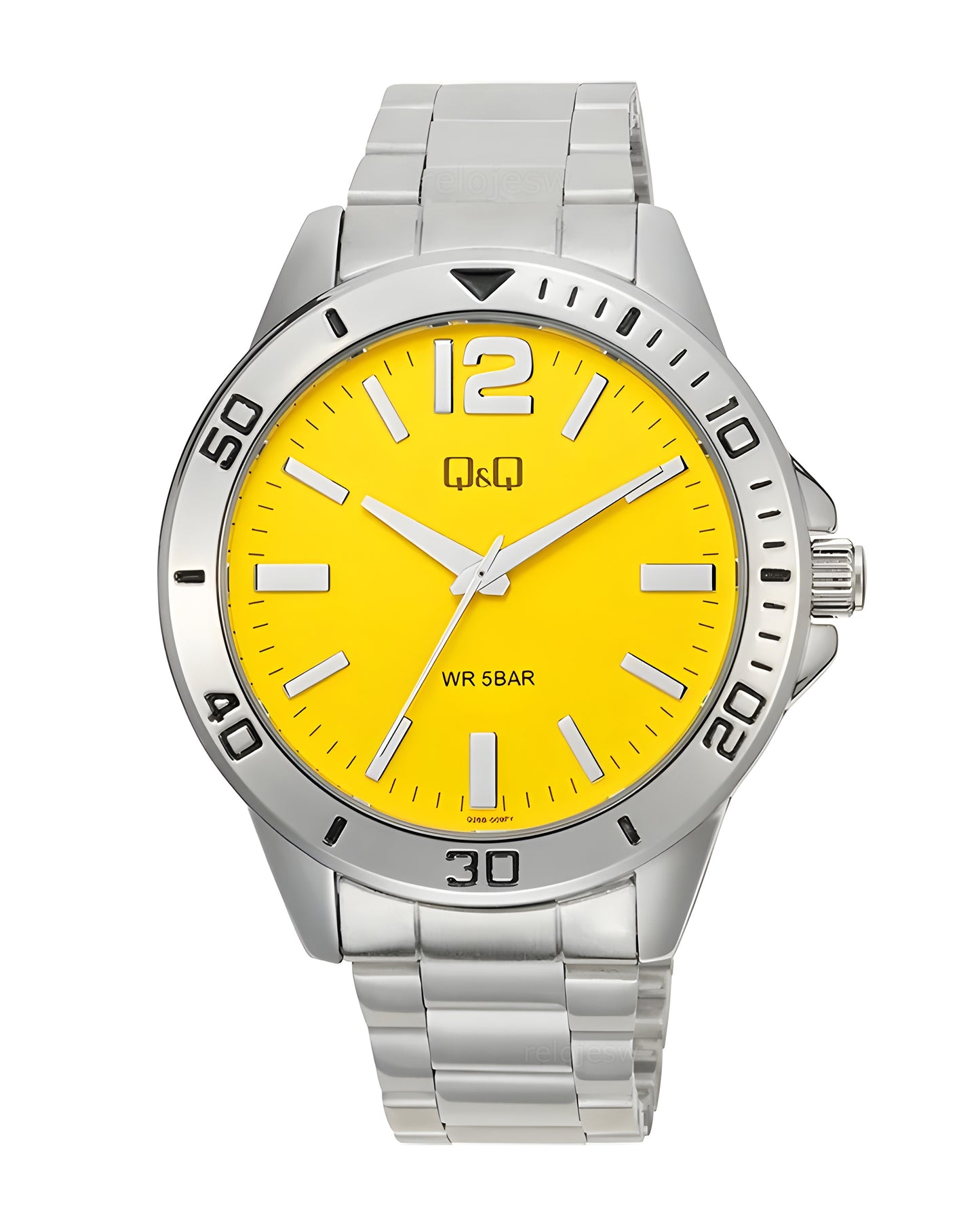 Reloj Q&Q Hombre Original Plateado Q28B009Y