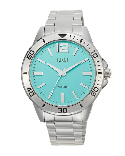 Reloj Q&Q Hombre Original Plateado Q28B010Y