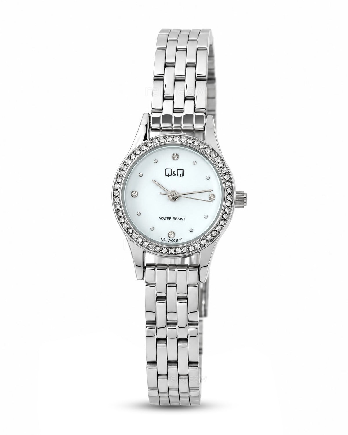 Reloj Q&Q Mujer Original Plateado Q30C001Y