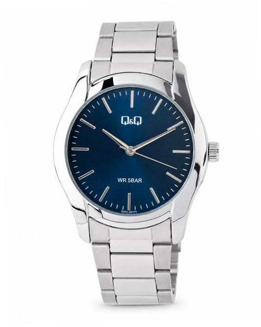 Reloj Q&Q Hombre Original Plateado Q37C002Y