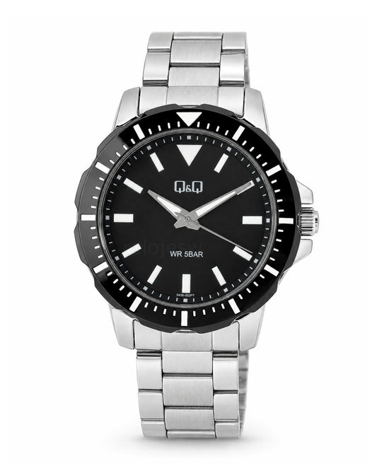 Reloj Q&Q Hombre Original Plateado Q43B002Y