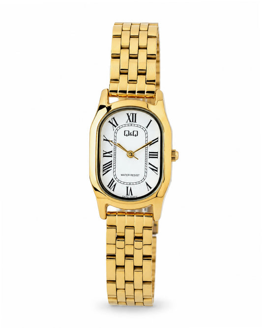 Reloj Q&Q Mujer Original Dorado Q47C004Y