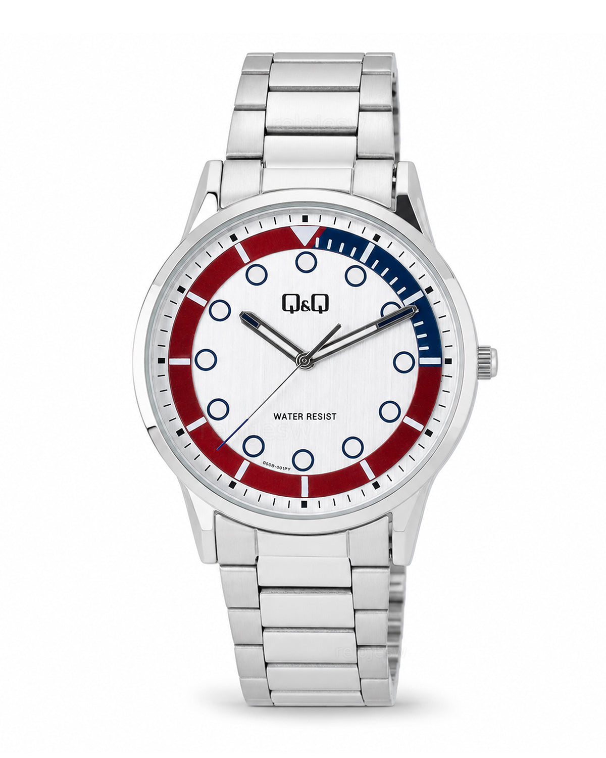 Reloj Q&Q Original Hombre Plateado Q50B001Y