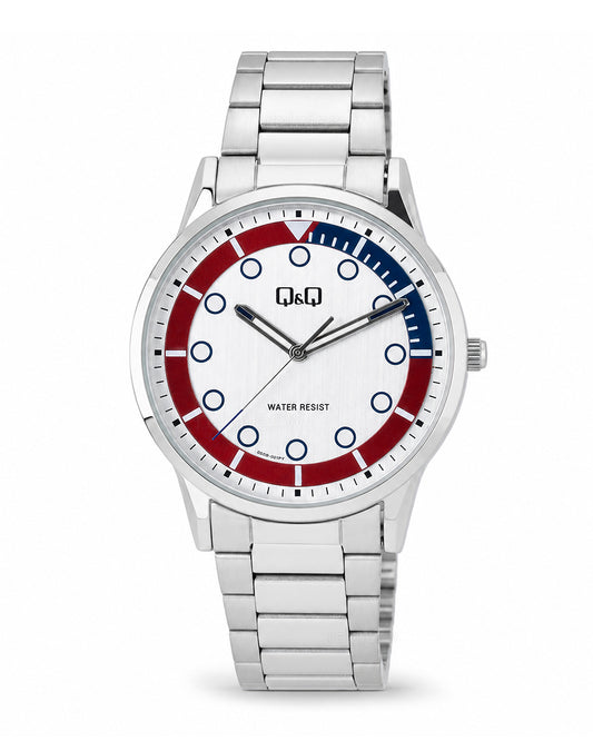 Reloj Q&Q Original Hombre Plateado Q50B001Y