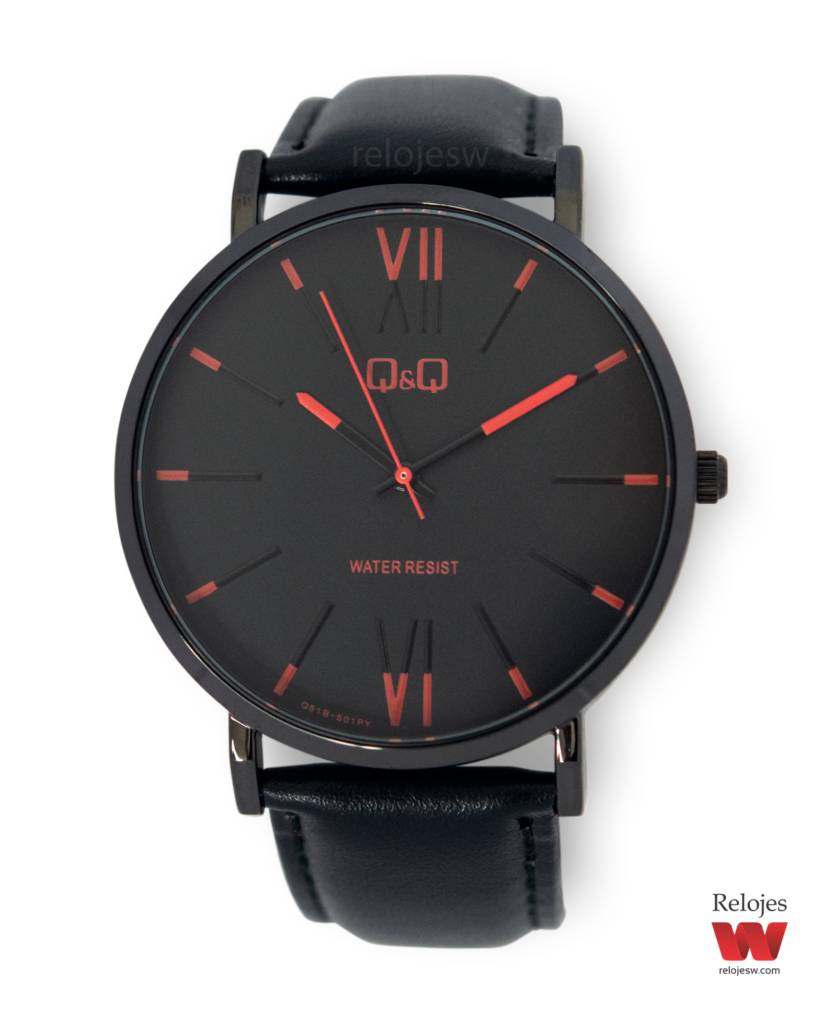 Reloj Q&Q Hombre Negro Q51B501Y