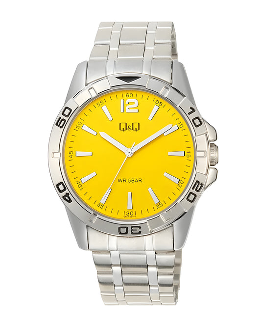 Reloj Q&Q Hombre Original Plateado Q60A001Y
