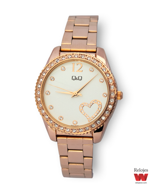 Reloj Q&Q Mujer  Oro Rosa Q67A501Y