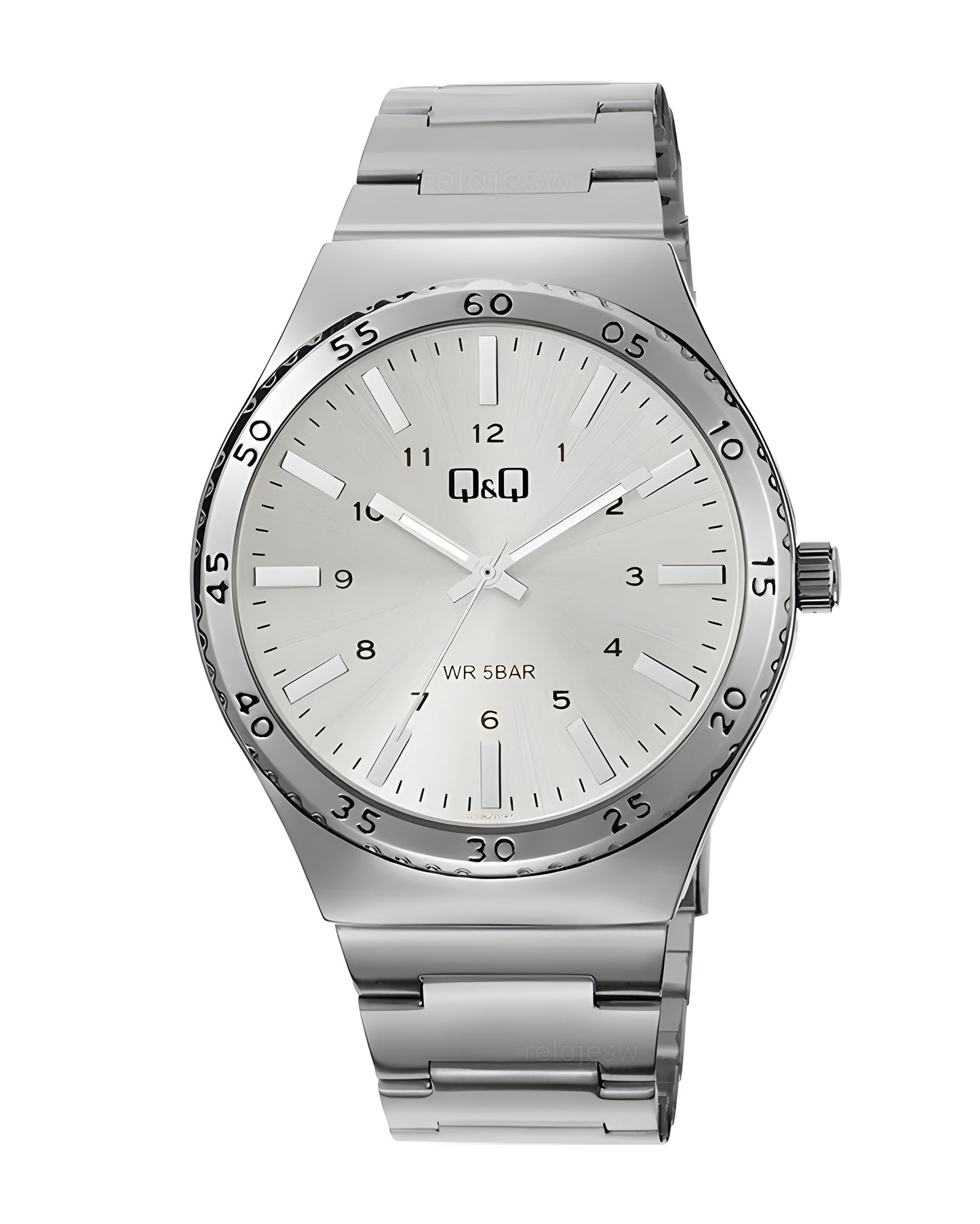 Reloj Q&Q Hombre Original Plateado Q70B001Y
