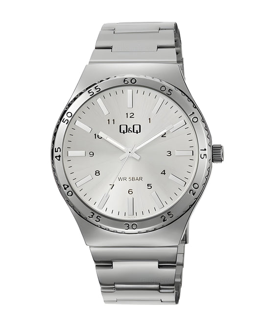 Reloj Q&Q Hombre Original Plateado Q70B001Y