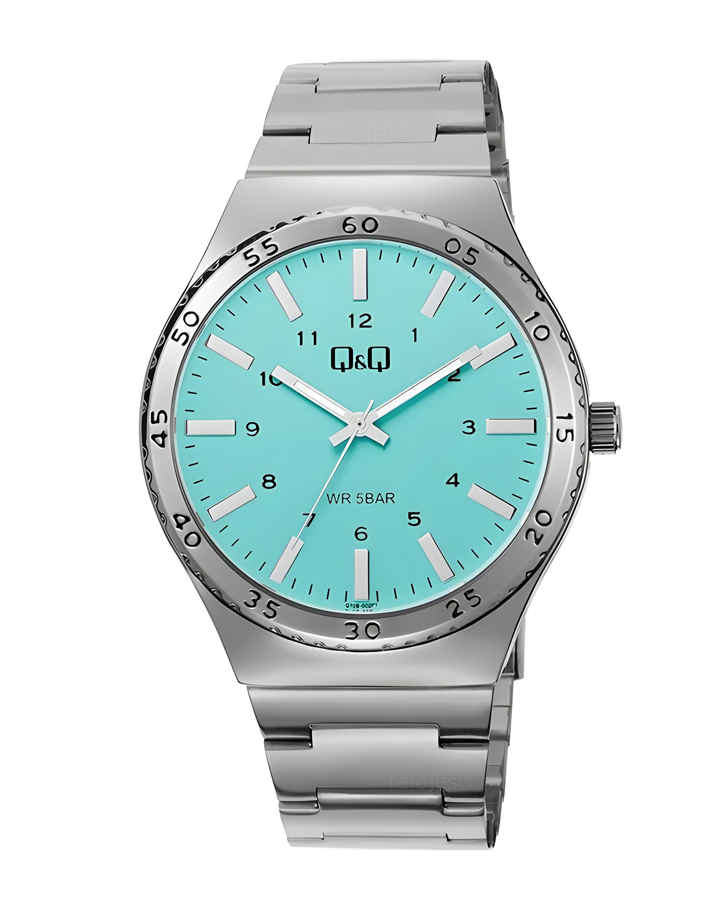 Reloj Q&Q Hombre Original Plateado Q70B002Y